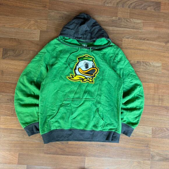 Green Oregon Ducks University Of Oregon Graphic Hoodie - Picture 6 of 8